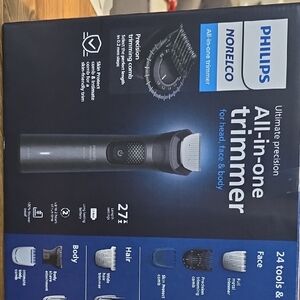 Philips Norelco Black and Silver All-in-One Trimmer